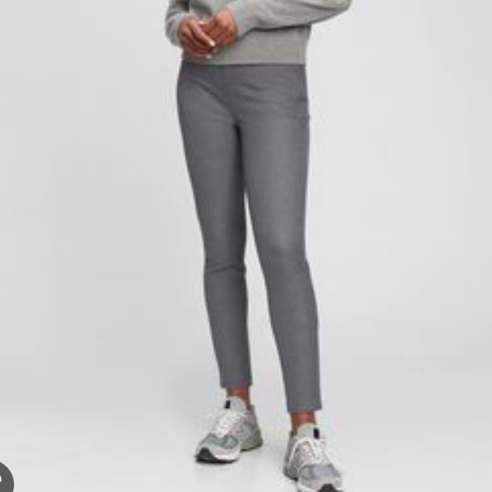 HIGH RISE BI-STRETCH LEGGINGS - Picture 1 of 3